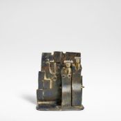 John Maltby 'King, Queen and Wall', sculpture