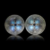 René Lalique Two 'Coquilles No. 1' bowls, designed 1924