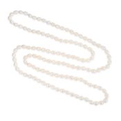 NO RESERVE - A PEARL NECKLACE comprising a single row of pearls, 146.0cm, 163.7g.